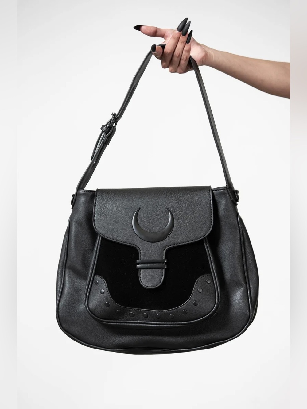 Killstar Sacred Moon Satchel Black Bag